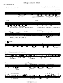 George Gershwin - Rhapsody In Blue Sheet Music Printable pdf