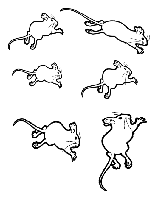 Mouse Templates Printable pdf