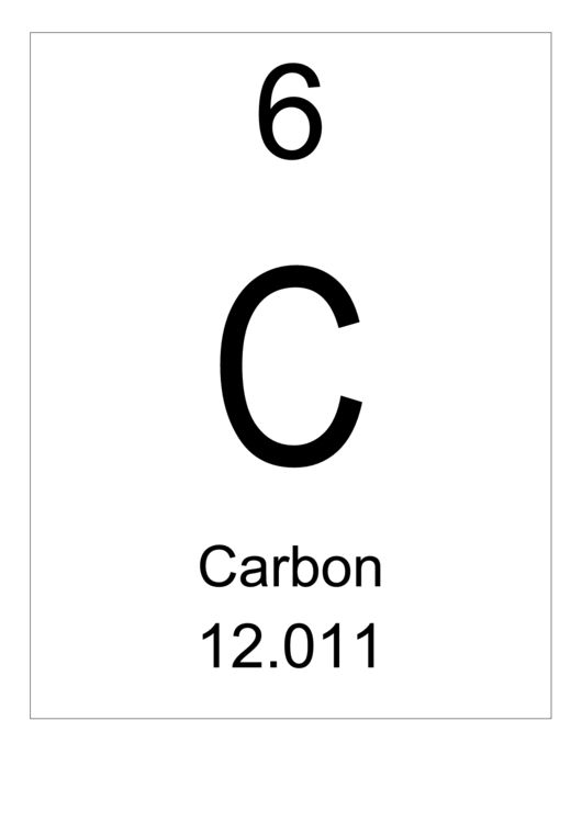 Element 006 Carbon Printable pdf