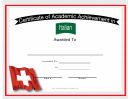 Switzerland Italian Language Certificate
