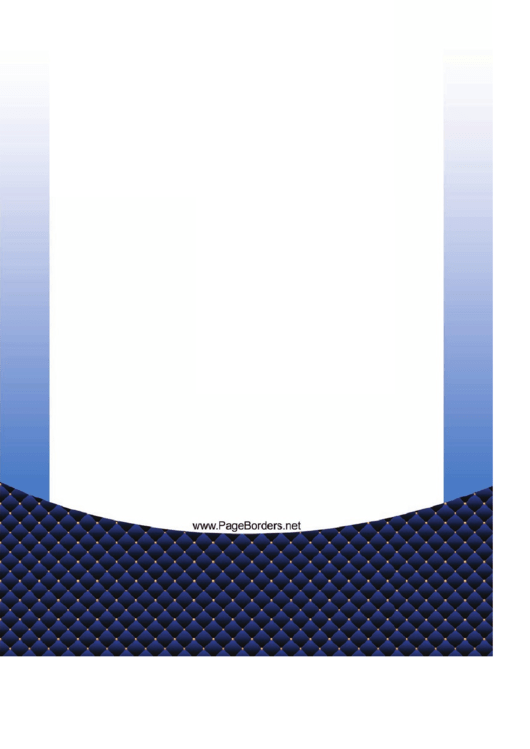 Blue Squares Page Border Templates Printable pdf