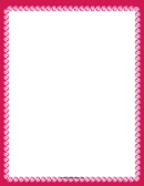 Rubies Page Border Templates