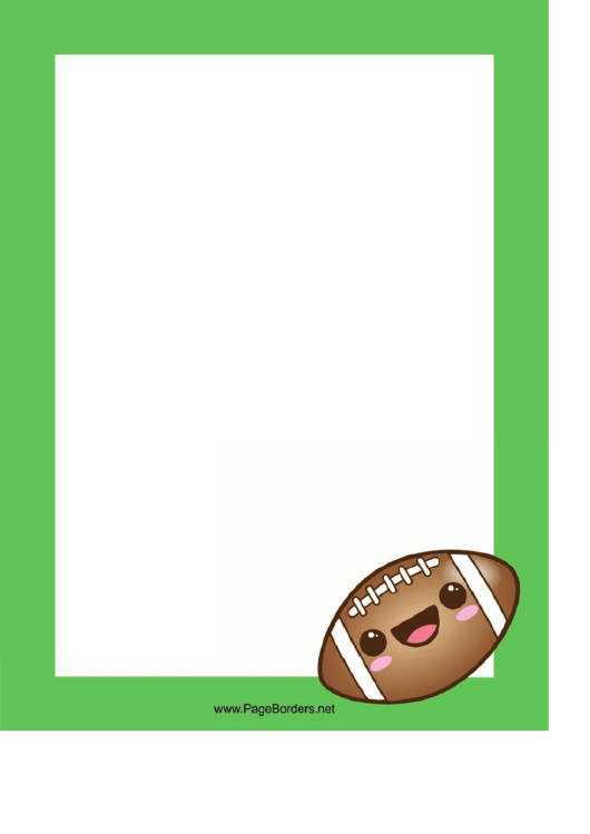 Rugby Page Border Templates Printable pdf
