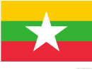 Myanmar Flag Template
