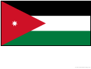 Jordan Flag Template