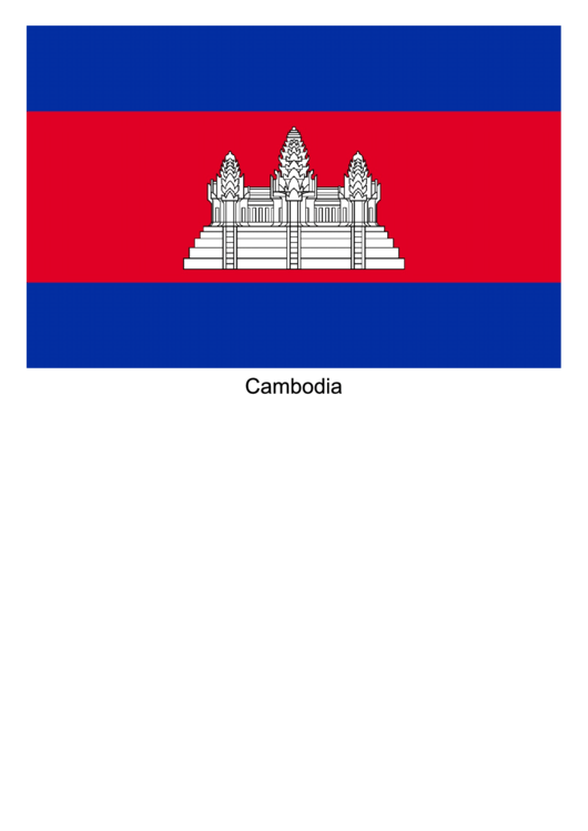 Top Cambodia Flag Templates free to download in PDF format