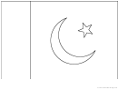 Pakistan Flag Template