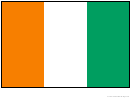Cote D Ivoire Flag Template