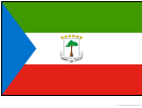 Equatorial Guinea Flag Template