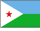 Djibouti Flag Template