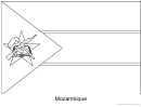 Mozambique Flag Template