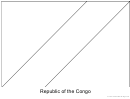 Congo Flag Template