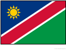 Namibia Flag Template