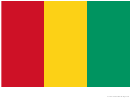 Guinea Flag Template