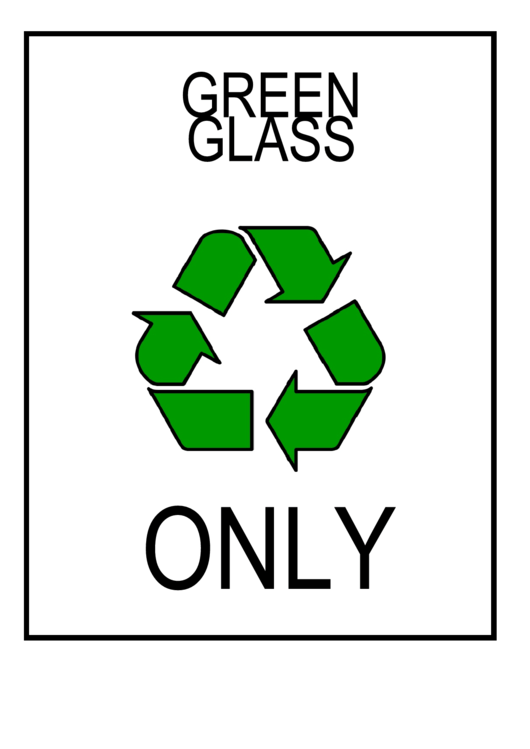 Recyclegreenglass Printable pdf