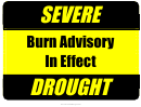 Severe Drought Burn Advisory