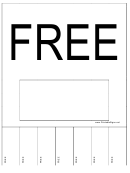 Free Sign Template