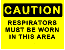 Caution Respirators
