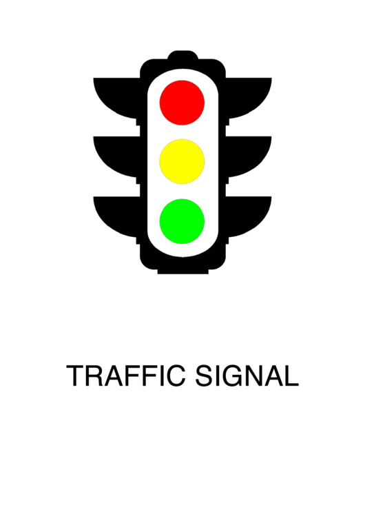 Fillable Traffic Signal Sign Templates Printable pdf