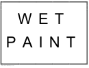 Wet Paint Sign Templates