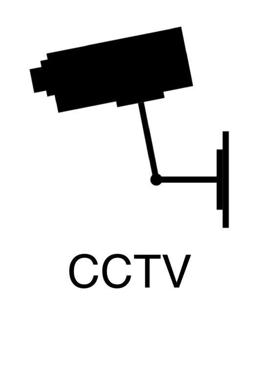 Cctv Sign Templates Printable pdf