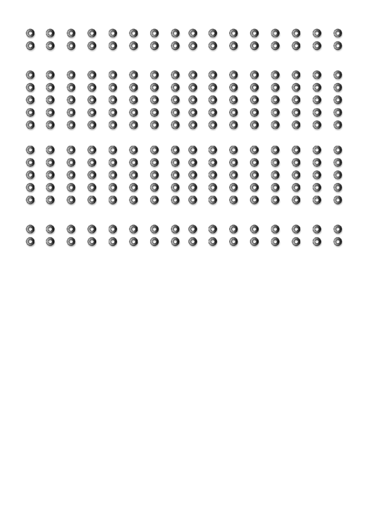 Breadboard Paper - Horizontal (Circles) Printable pdf