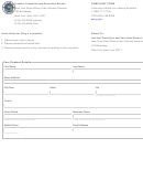 Form Ipb001 - Complaint Form - New York State Office Of The Attorney Genera
