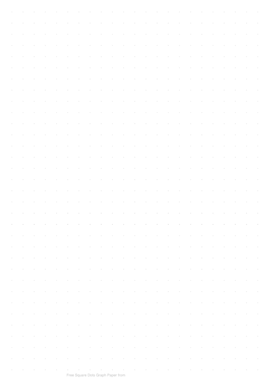 Square Dots Graph Paper (8.7mm) Printable pdf
