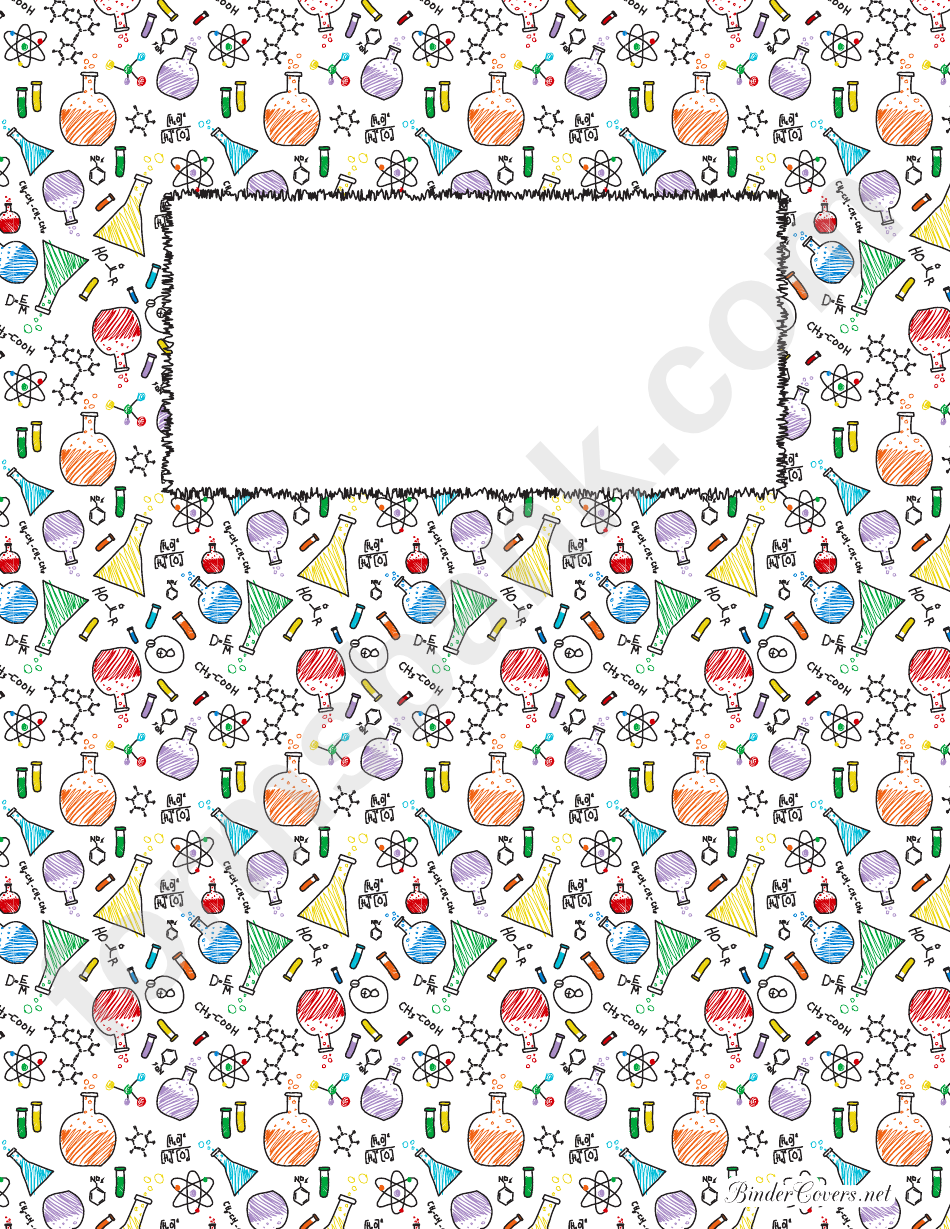 Science Binder Cover Template