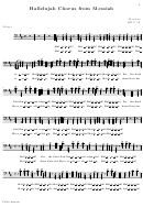 Hallelujah Chorus From Messiah Bass Sheet Music