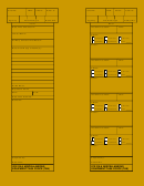 Form Ics 219-8 - T-card (tan)