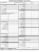 Form Ics 203 - Organization Assignment List