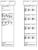 Form Ics 219-5 - T-card (white)