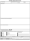 Fillable Form Ics 202 - Incident Objectives Printable pdf