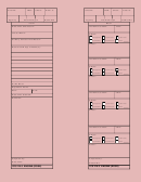 Form Ics 219-3 - T-card (rose)