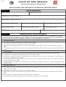 Form Asd 22238 - Application For Resident Business Certification