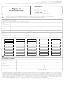 Form Pto/sb/125a - Request For Customer Number