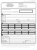 Form Pto/sb/124a - Request For Customer Number Data Change