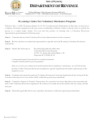 Form 001vd - Sales And Use Tax License Application Voluntary Disclosure Printable pdf