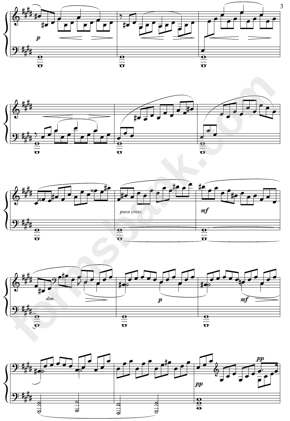 Ludwig Van Beethoven - Moon Light Sonata Sheet Music