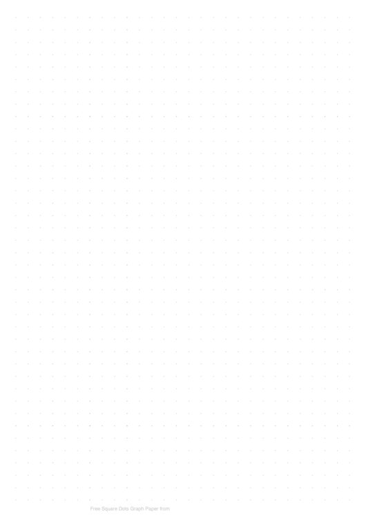 Square Dots Graph Paper (7.1mm) Printable pdf