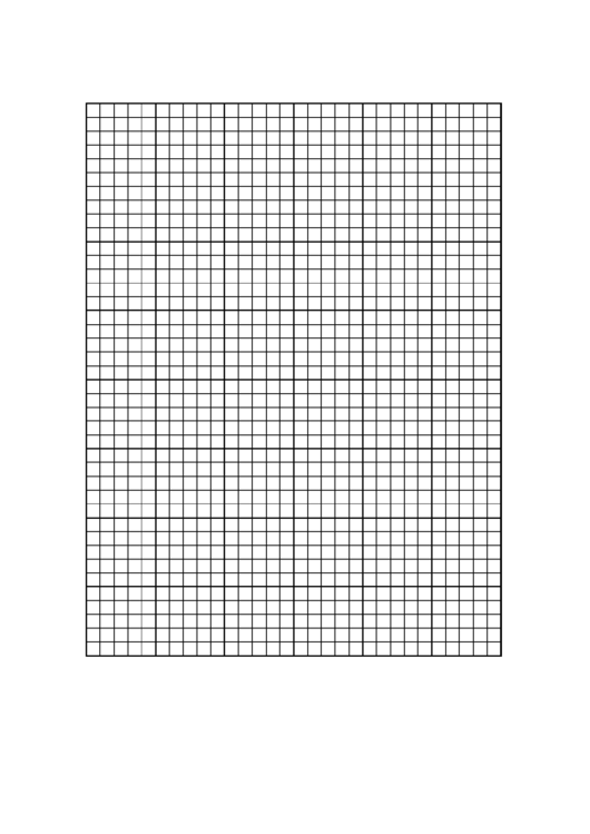 Graph Paper 5x5 - 5 Lines/inch Printable pdf