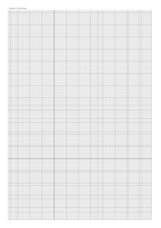 Grid Paper: 16/inch - 63.0/10 Cm Printable pdf