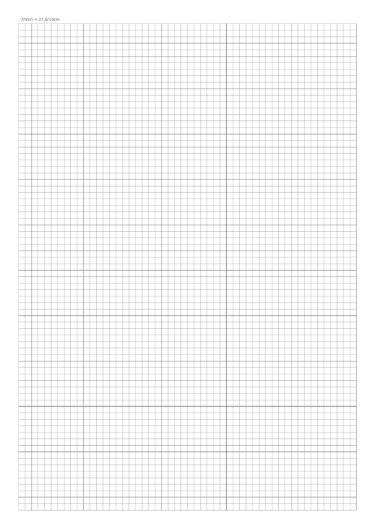 Grid Paper: 7/inch - 27.6/10 Cm Printable pdf
