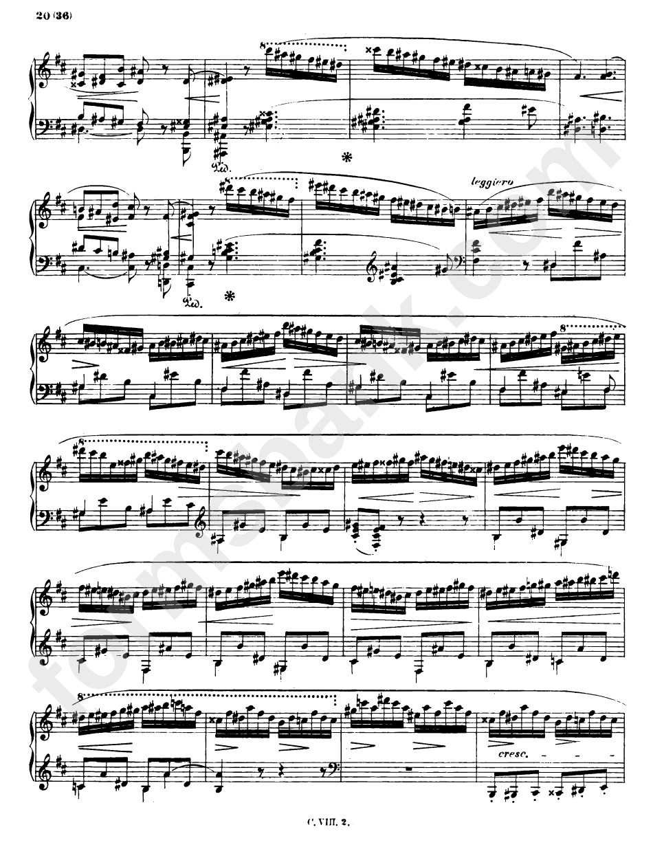 Chopin - Sonate Sheet Music