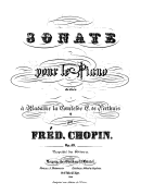 First Edition - Leipzig: Breitkopf Und H - Sonate Sheet Music