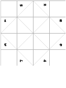 Blank Table Game Template