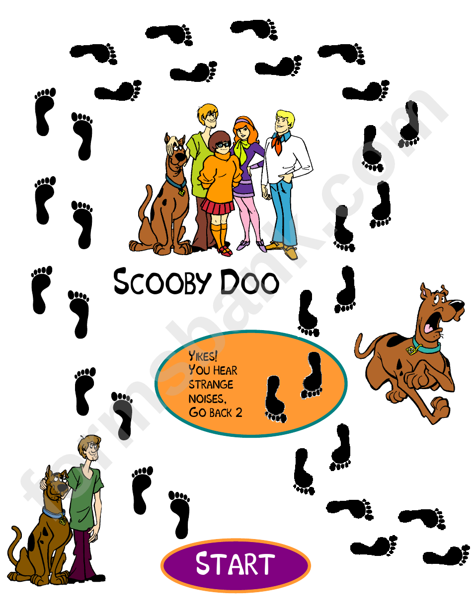 Scooby Doo Game Template