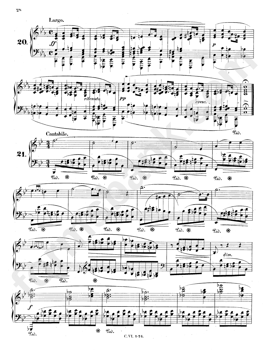 Chopin - 24 Praeludien Sheet Music