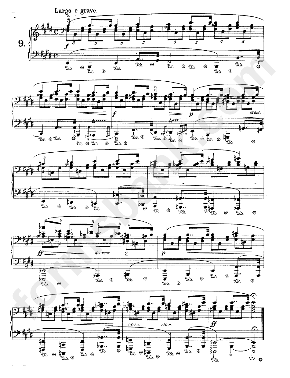 Chopin - 24 Preludes Sheet Music